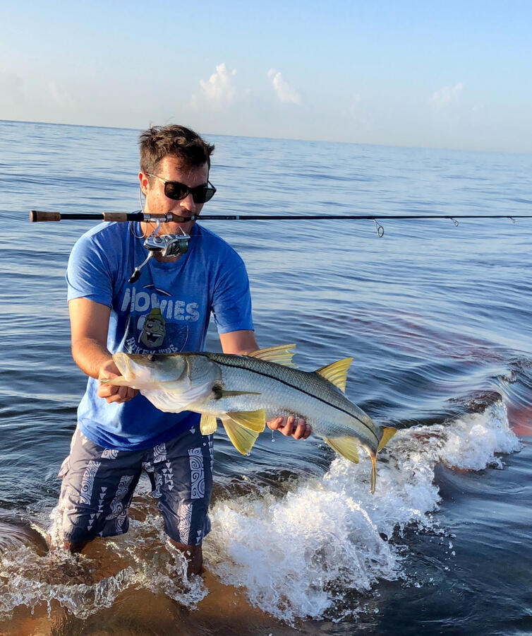 Snook on Yamato Rock